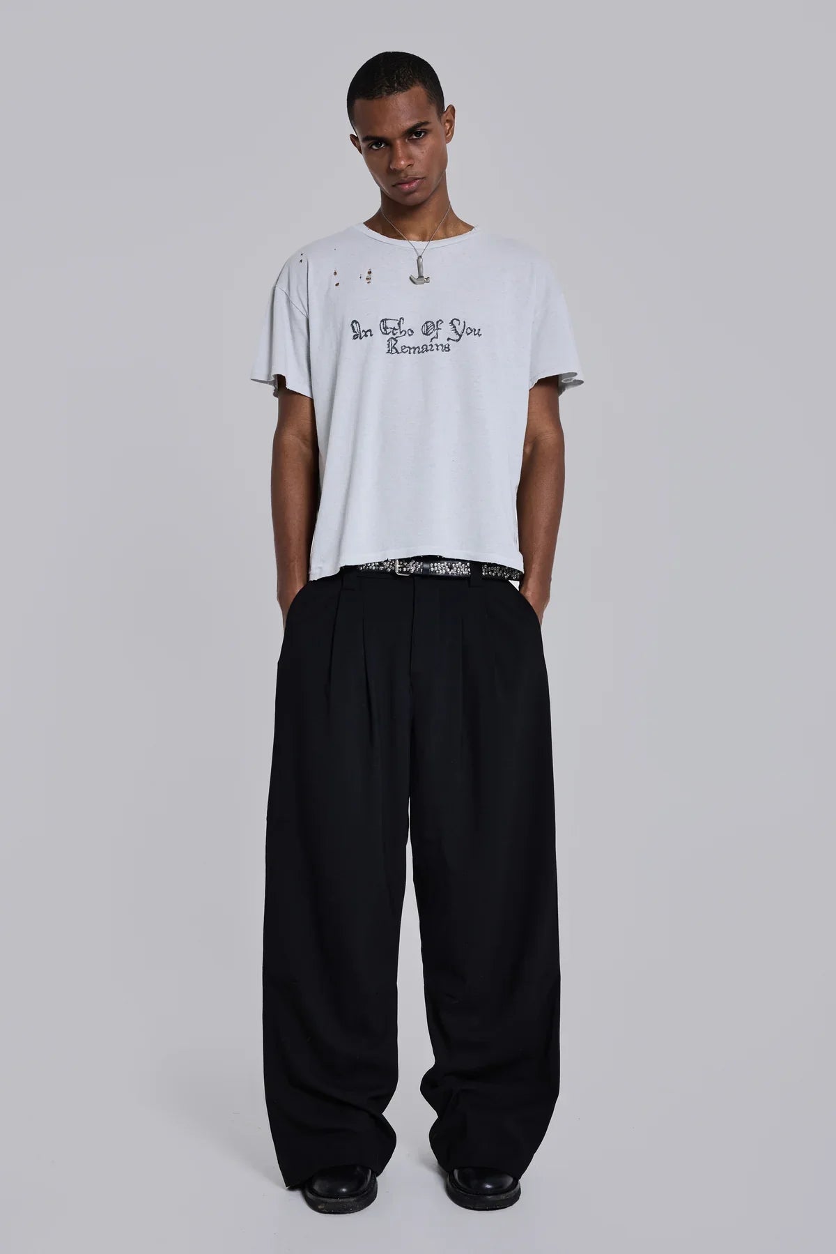 Echo Bitten Cropped T-Shirt