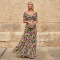 Kelsey | Vestido midi plisado