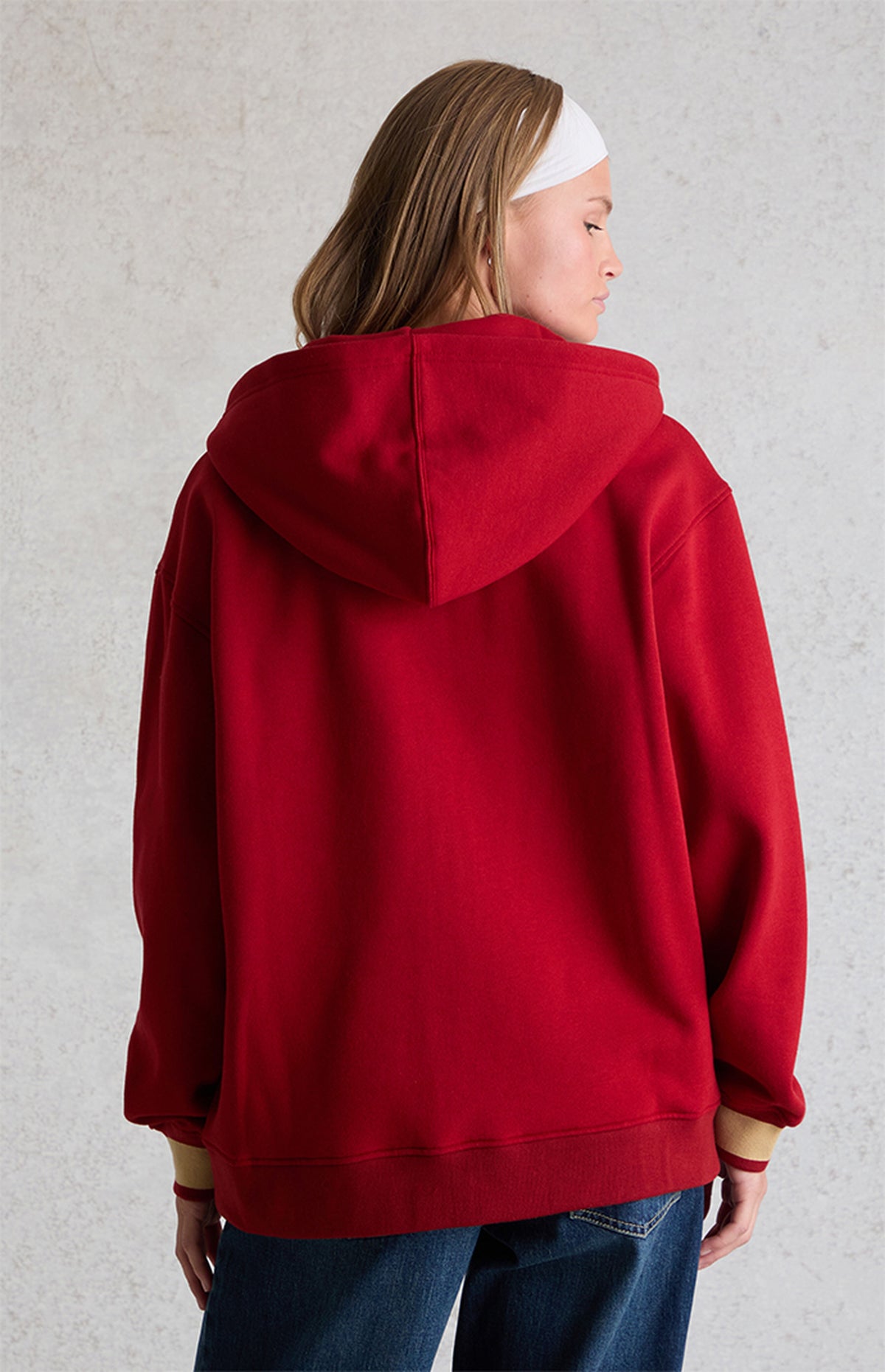 Sudadera con cremallera WILD COLLECTIVE x NFL SF 49ers