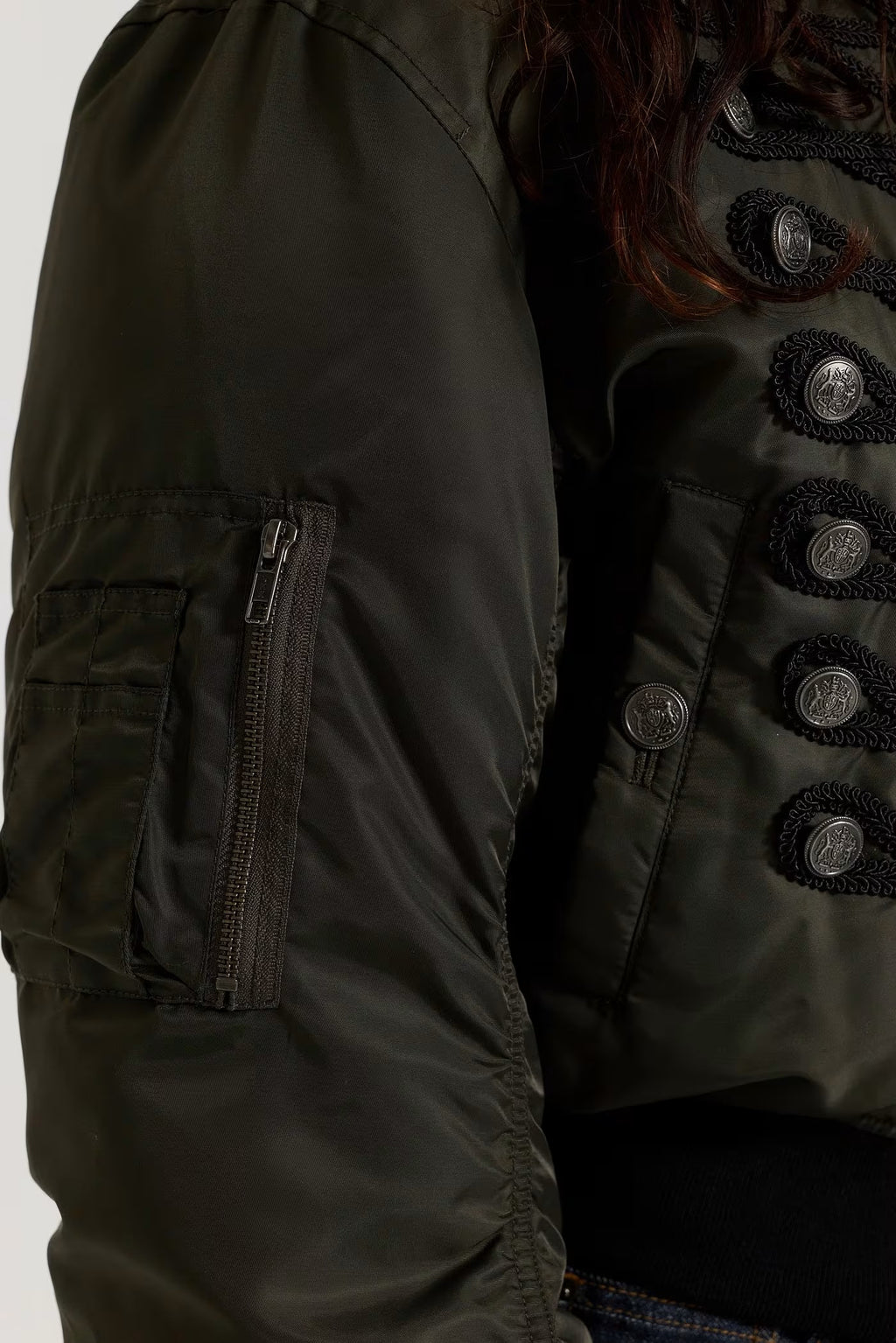 Chaqueta bomber militar Irsa