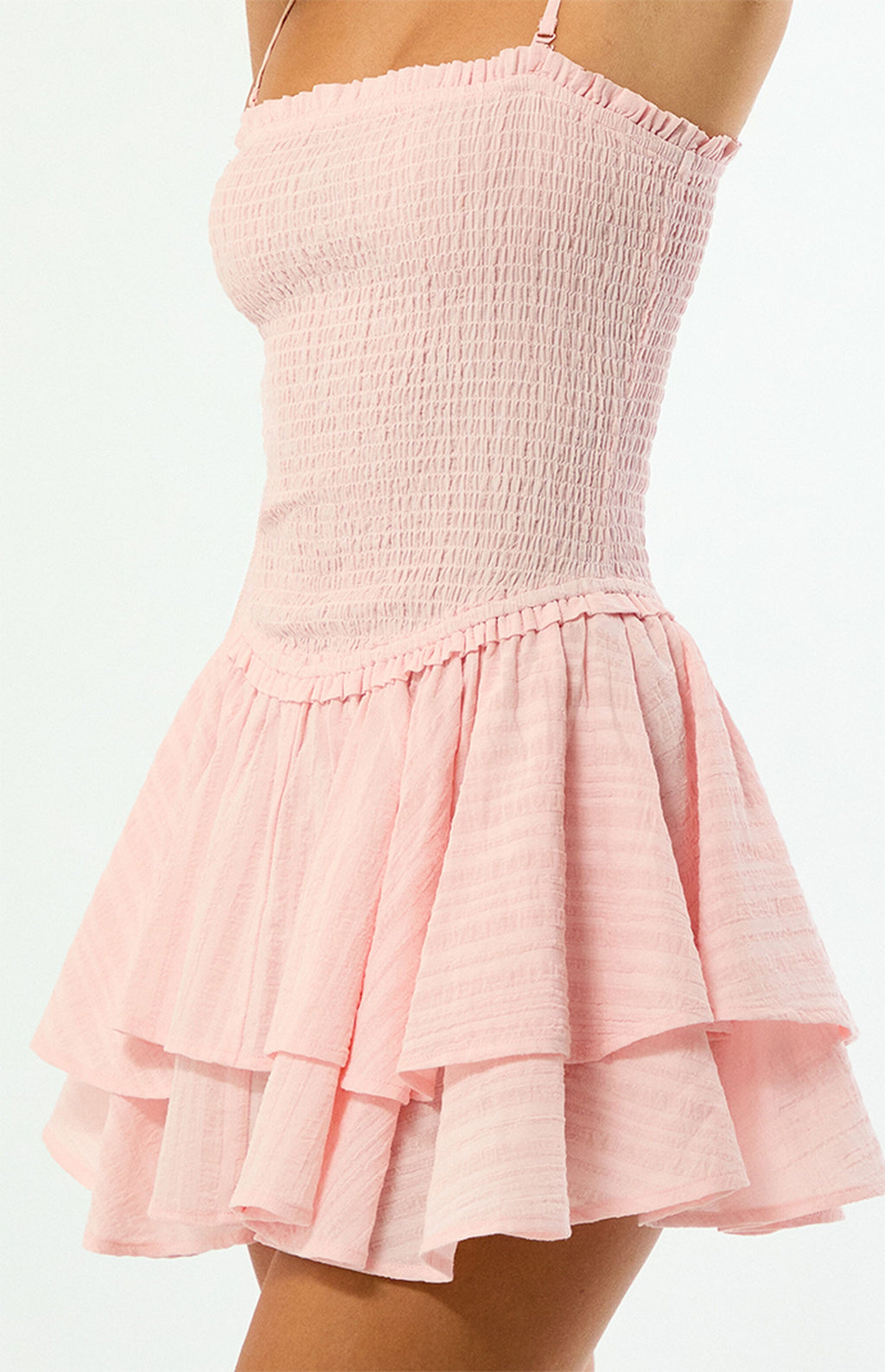 Tu minivestido fruncido con tirantes desmontables de Lily favorito
