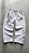 Pantalones con estampado de Sakura