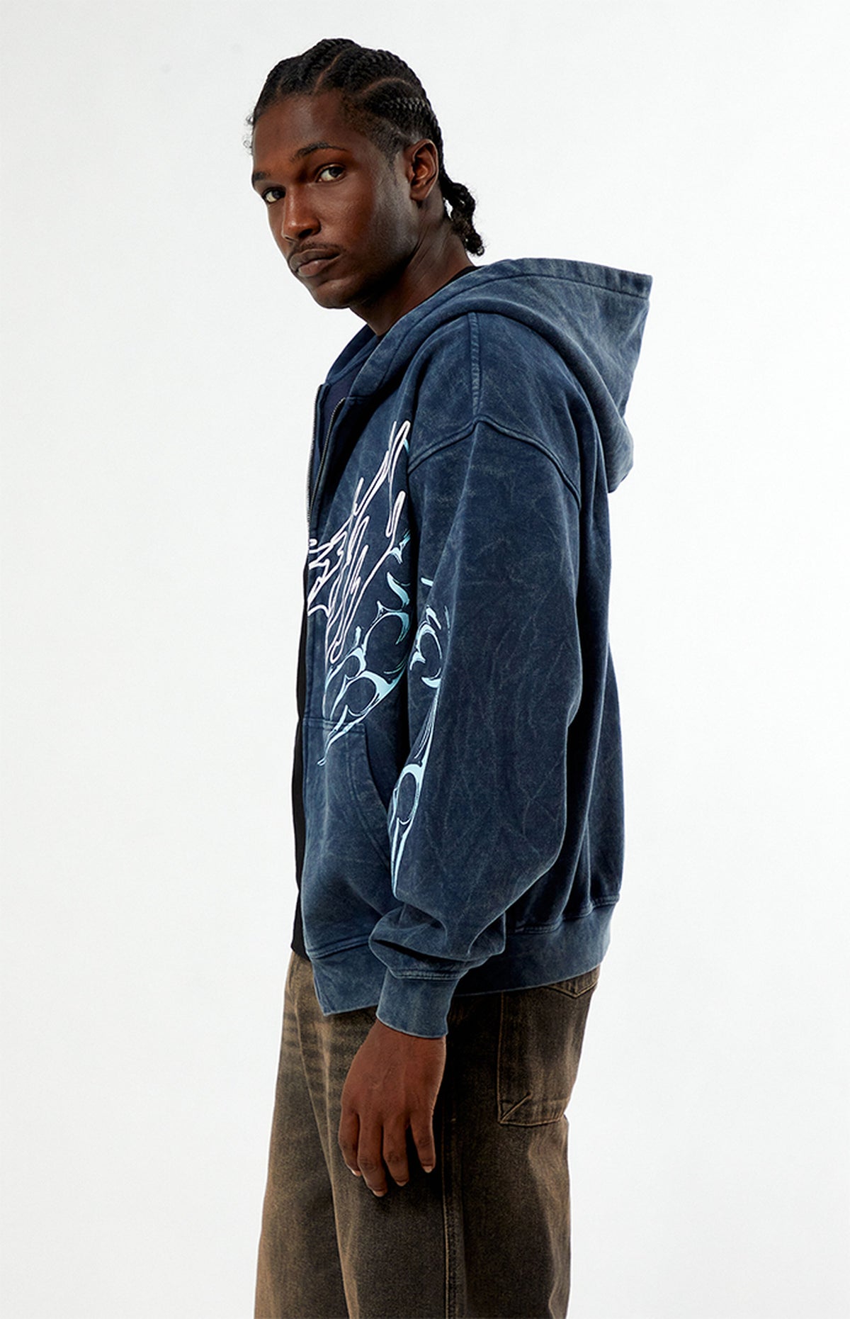Sudadera con capucha y cremallera completa Nightlab Night Moon