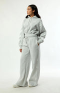L/AB c/o Pantalones deportivos holgados de pierna ancha Off-White