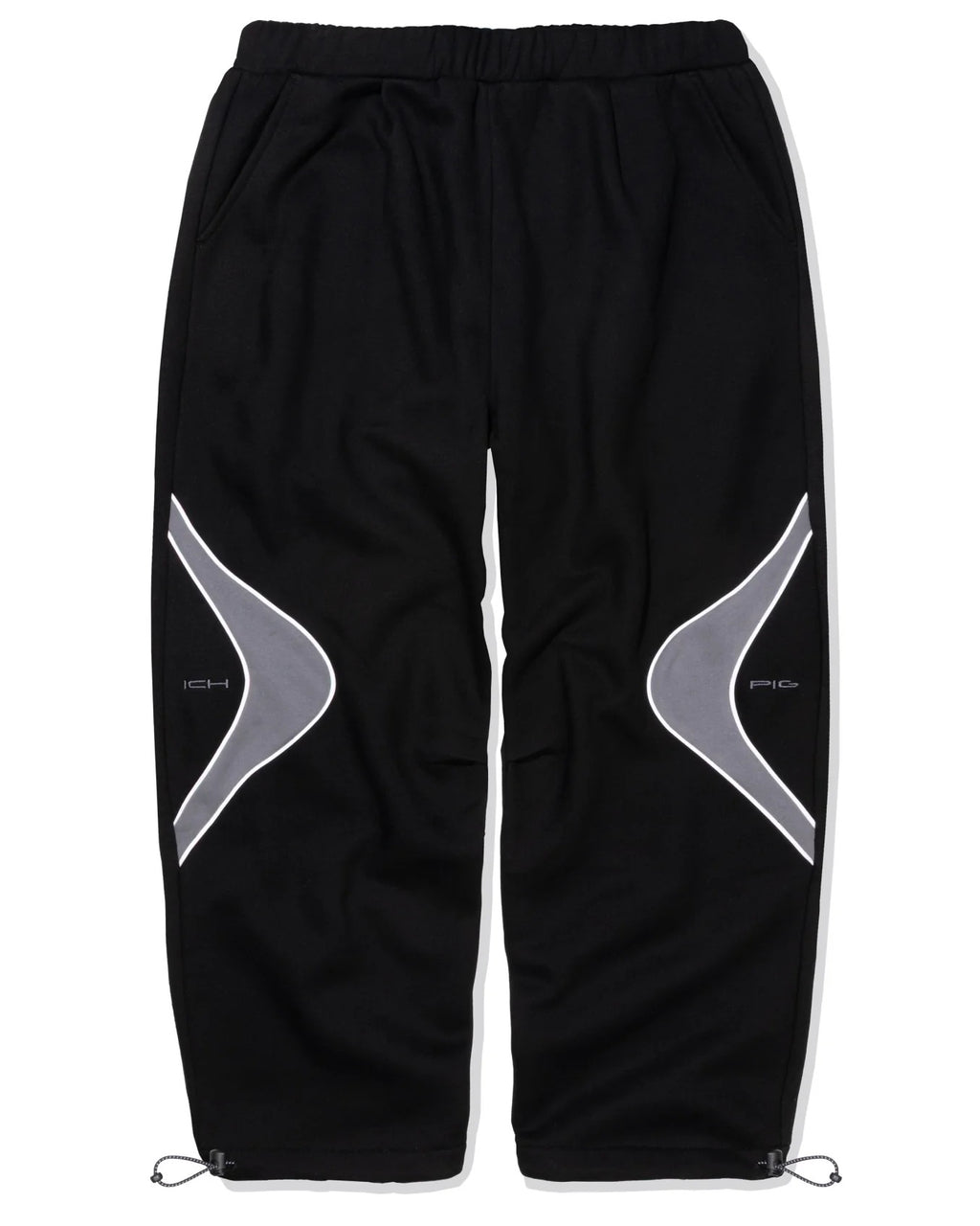 Pantalones deportivos cinéticos Negro / Gris metalizado