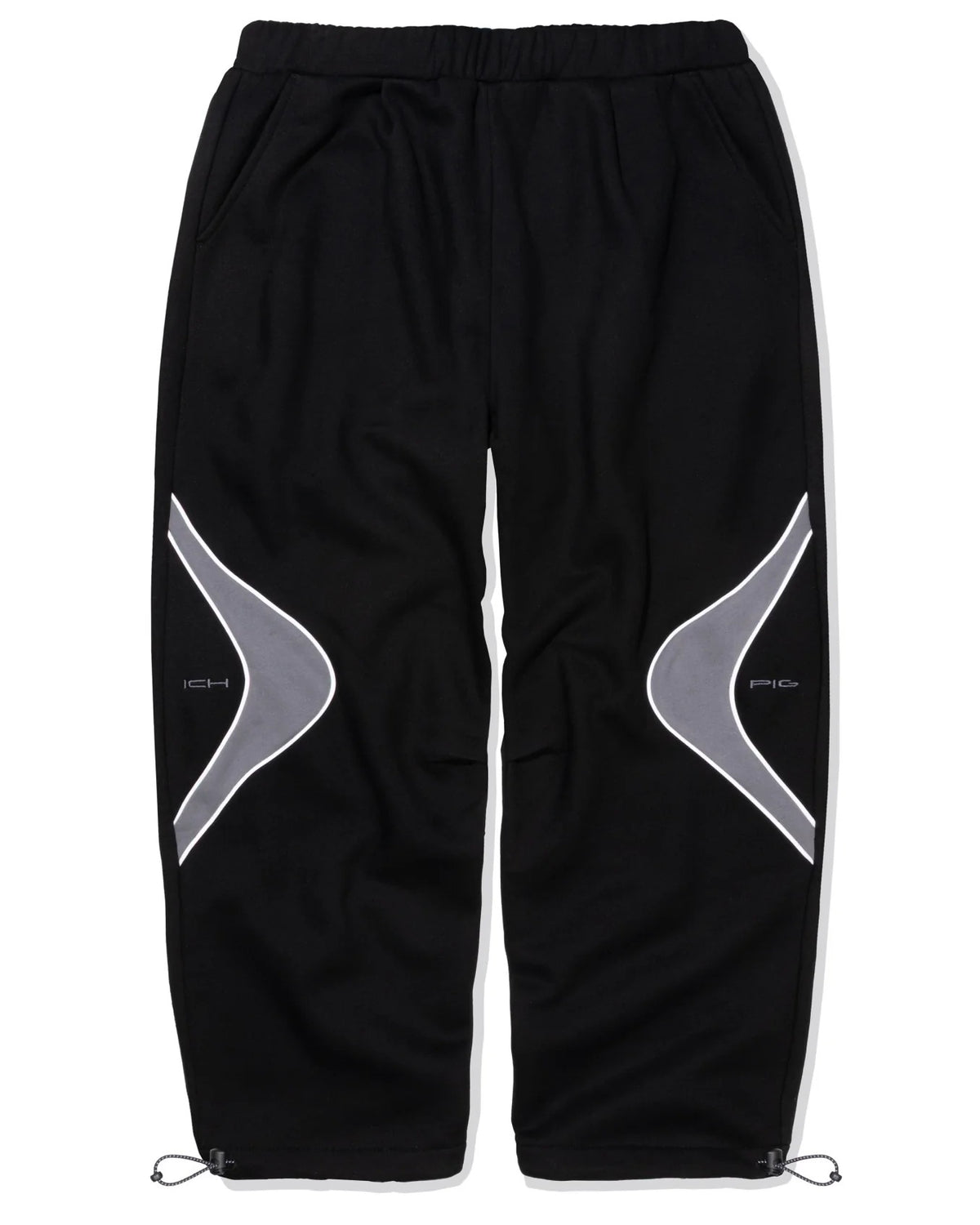 Pantalones deportivos cinéticos Negro / Gris metalizado