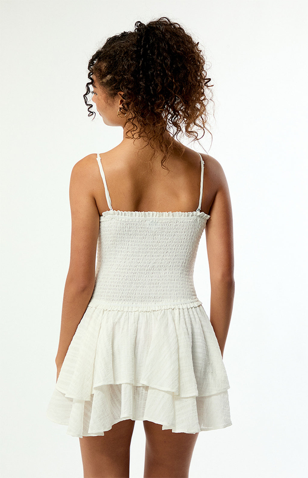 Tu minivestido fruncido con tirantes desmontables de Lily favorito
