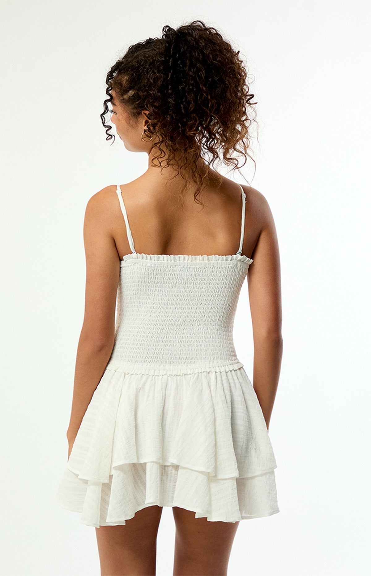 Tu minivestido fruncido con tirantes desmontables de Lily favorito