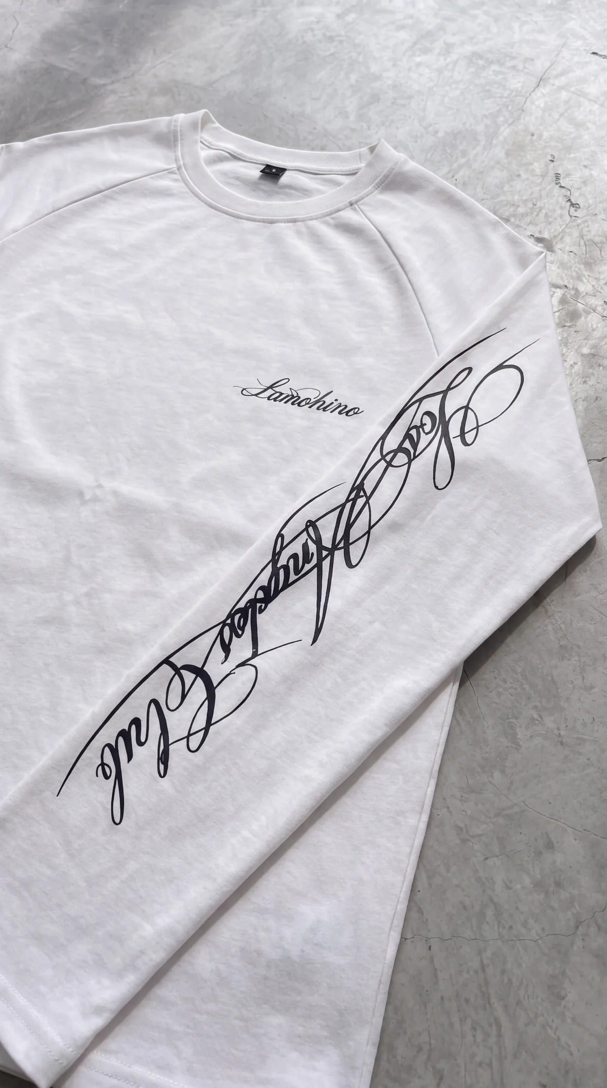 Camiseta Blanca Mayoi Manga Larga