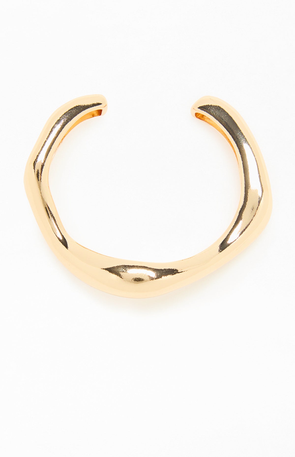 Brazalete metálico grueso