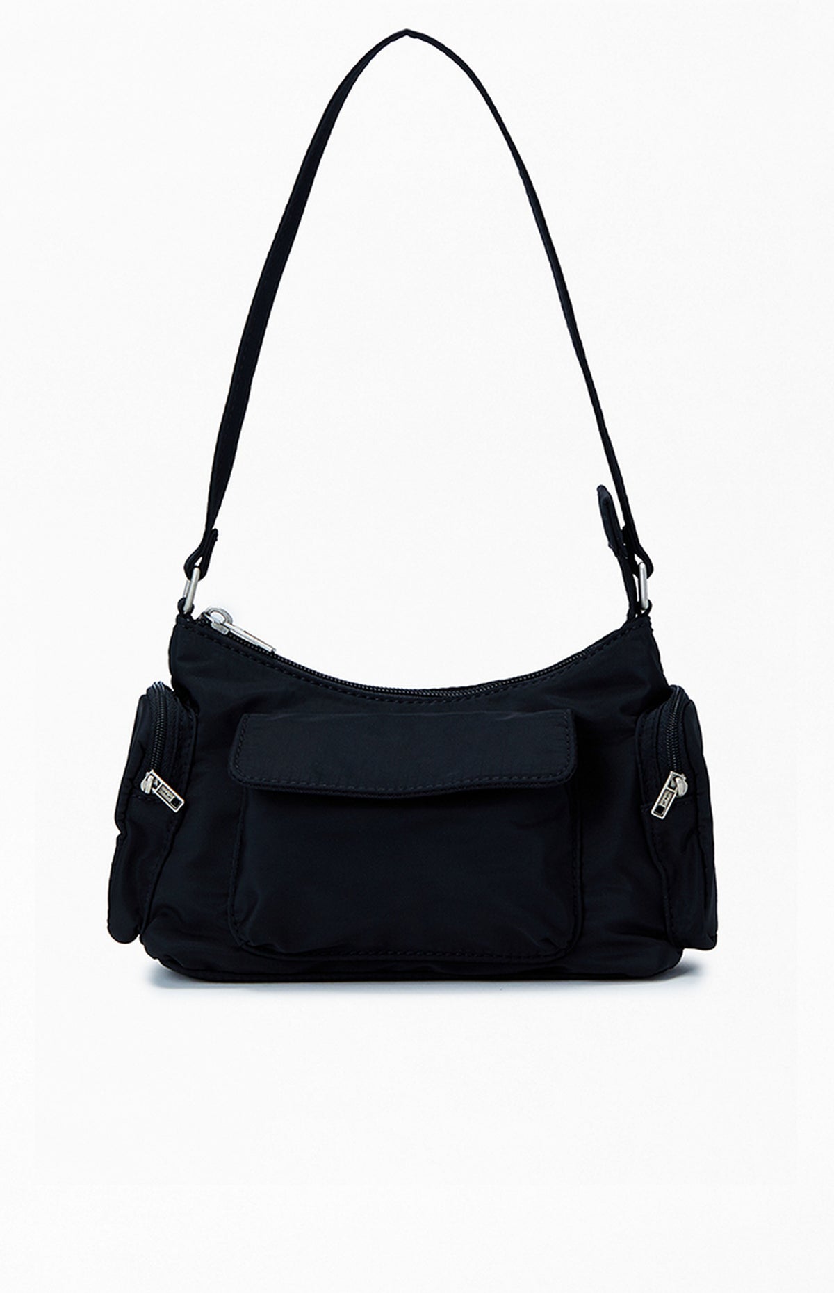 Bolso de hombro negro John Galt