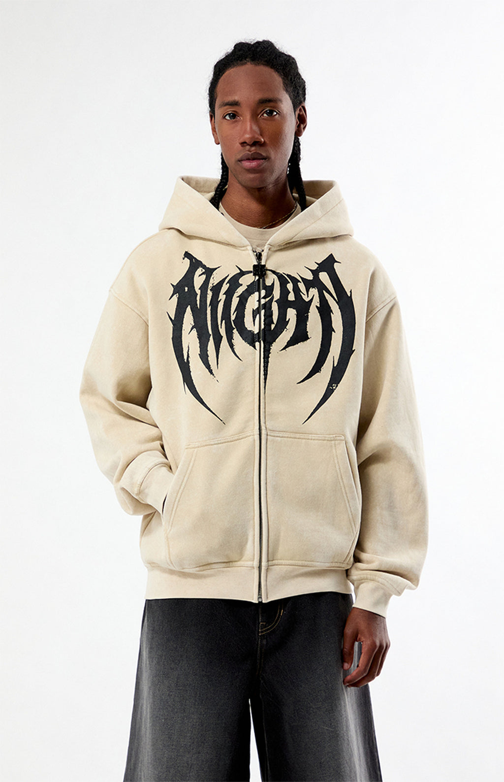 Sudadera con capucha y cremallera completa Nightlab Nightclaw
