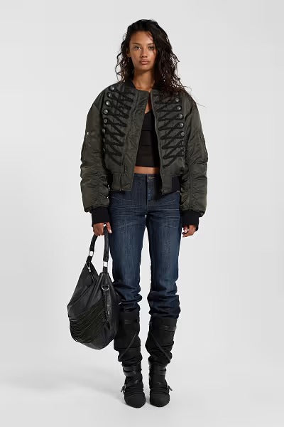 Chaqueta bomber militar Irsa