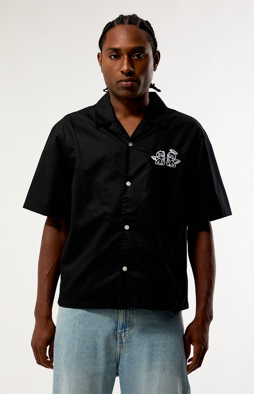 Camiseta Pacsun Loves Me Camp