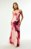 Vestido largo Maxinia con estampado floral de Steve Madden 68