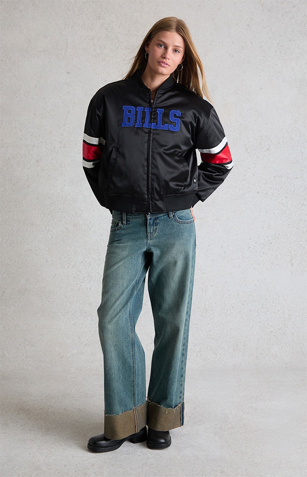 Chaqueta bomber WILD COLLECTIVE x NFL Buffalo Bills