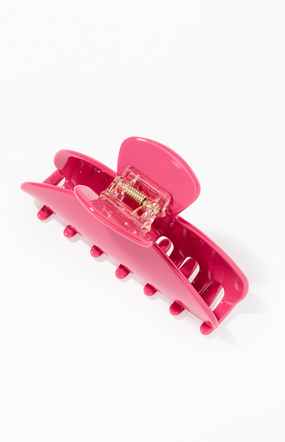 Pinza para el cabello rosa de John Galt