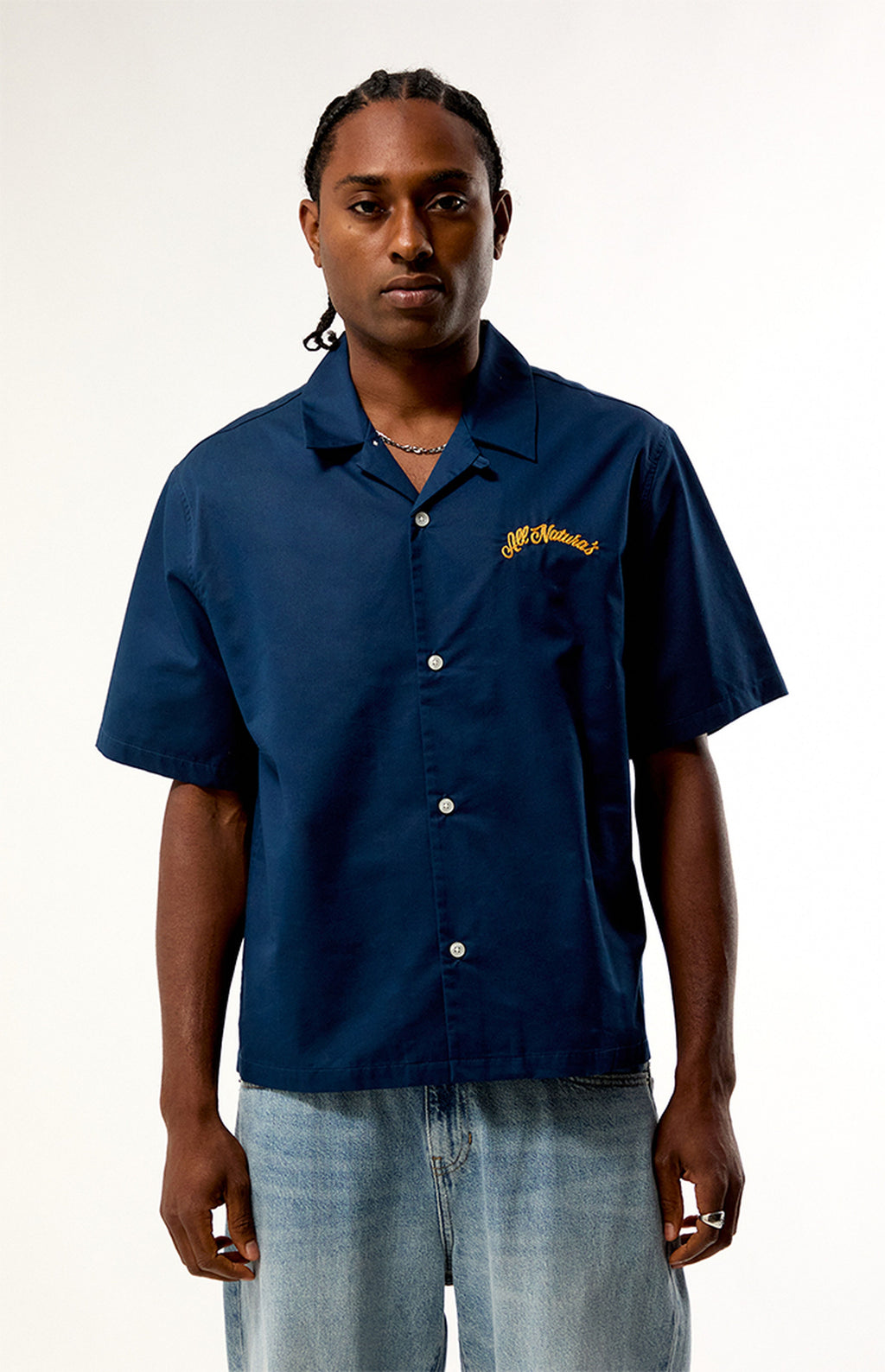 Camisa Navy Market Camp
