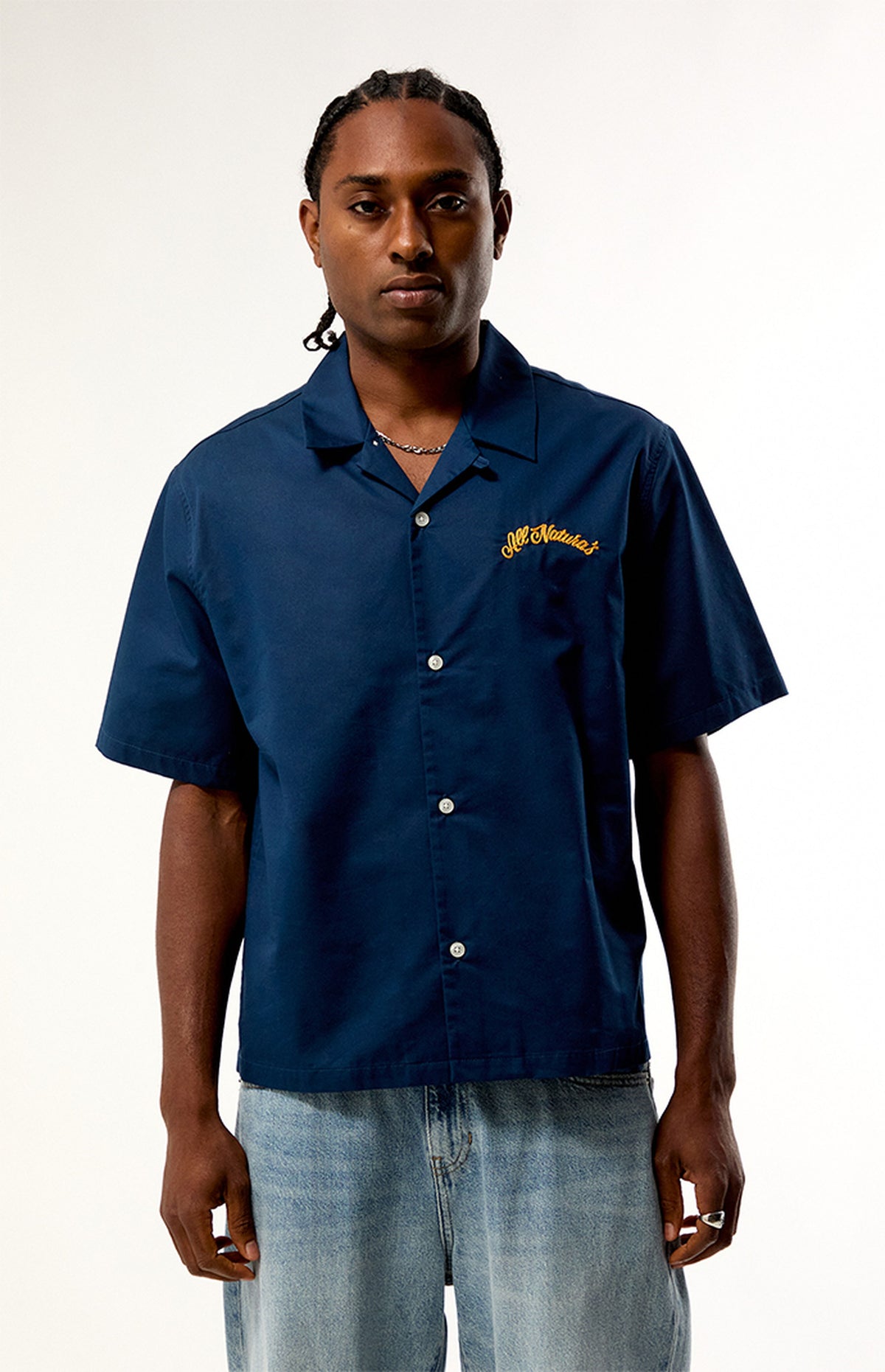 Camisa Navy Market Camp