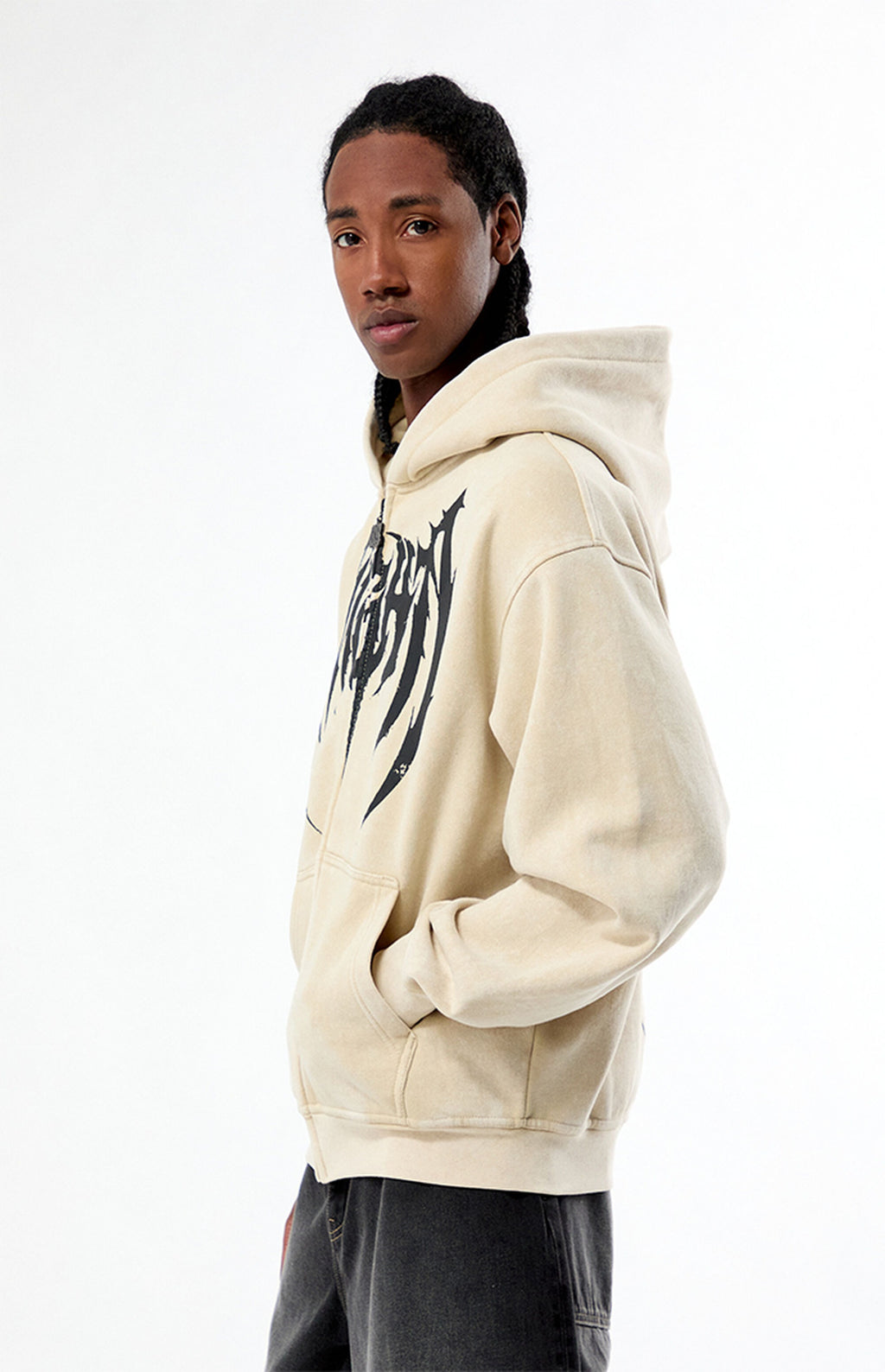 Sudadera con capucha y cremallera completa Nightlab Nightclaw