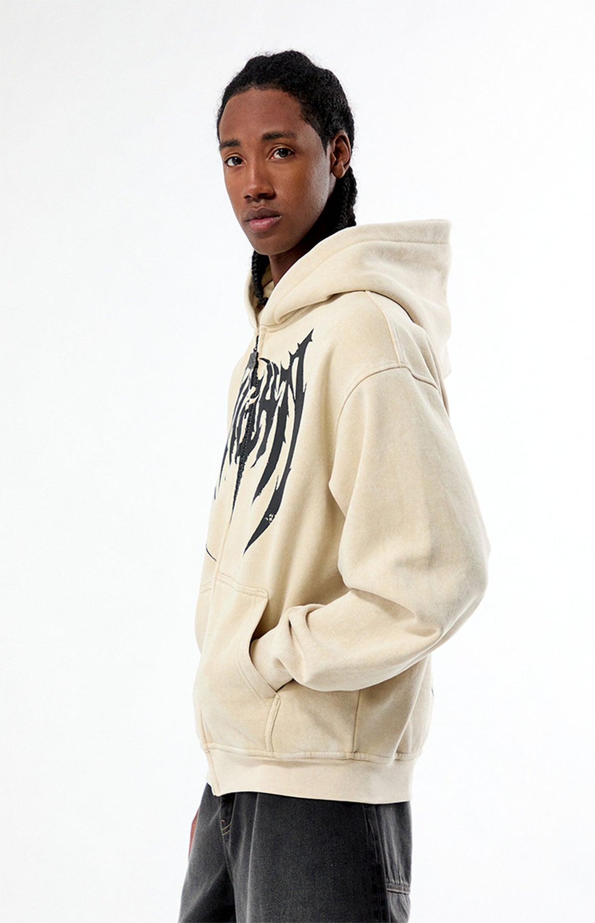 Sudadera con capucha y cremallera completa Nightlab Nightclaw